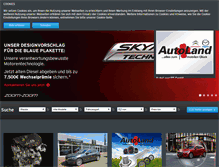 Tablet Screenshot of mazda-autoland.de